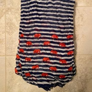 Stella and Dot striped elephant scarf